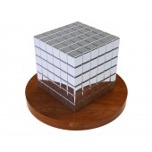 ТетраКуб 5мм (серебряный) 125 элементов